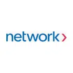 Network company logo created for Dot Media branding project.