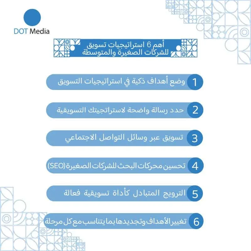 استراتيجيات تسويقية للشركات الصغيرة