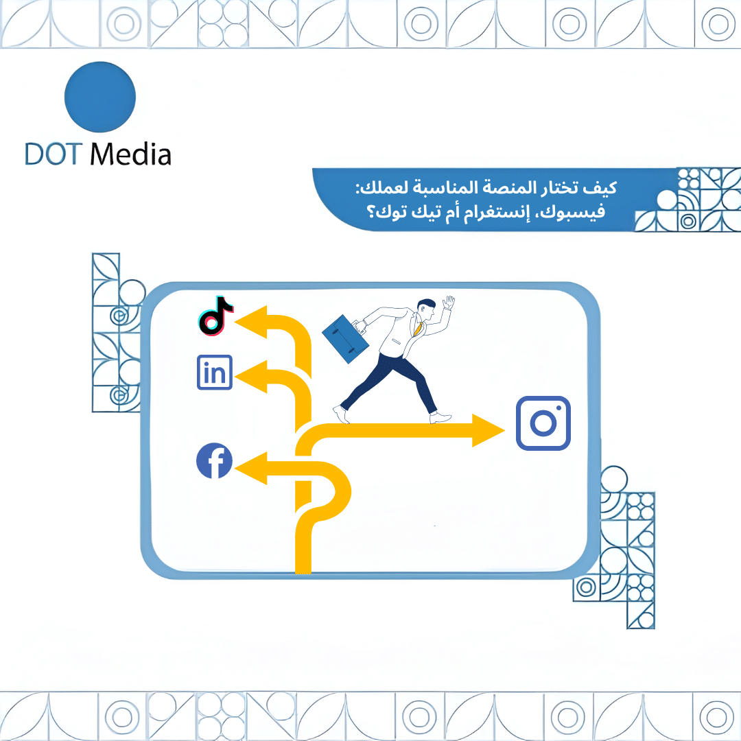 Dot Media Blog : اختيار المنصة المناسبة للتسويق