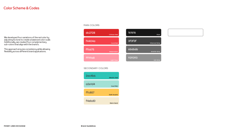 شركة تصميم هوية تجارية في الأردن Dot Media استخدام الالوان