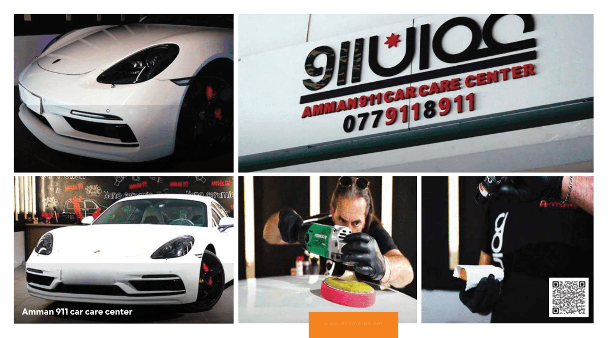Media Production Company in Jordan — Porsche campaign frame by Dot Media showcasing high-end commercial video craft and visual storytelling