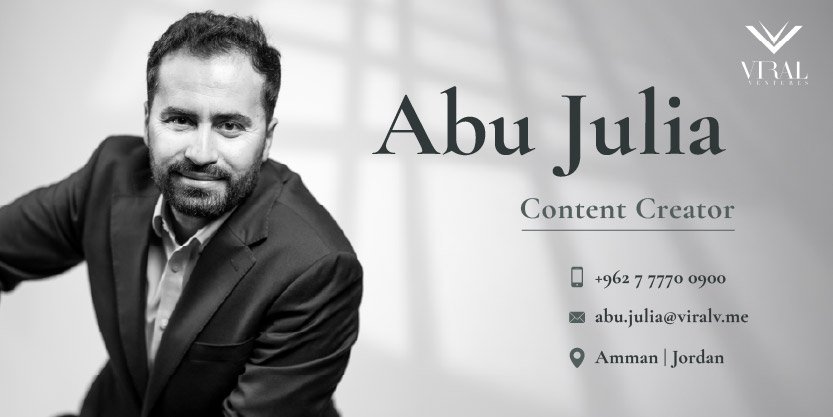 تصوير محتوى احترافي مع أبو جوليا في استديو دوت ميديا في الأردن