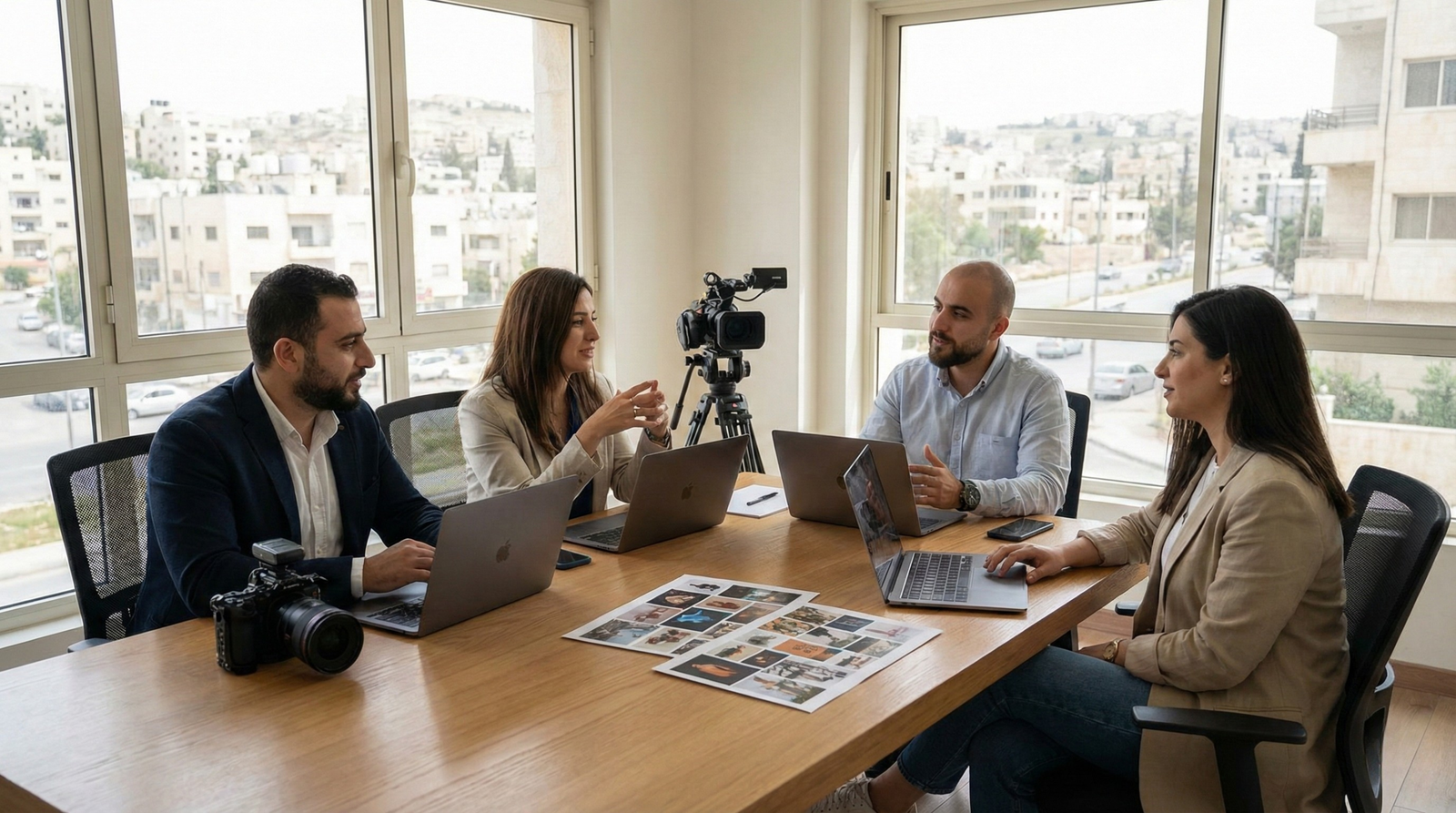multimedia company in Jordan providing integrated video, photography, and creative production services