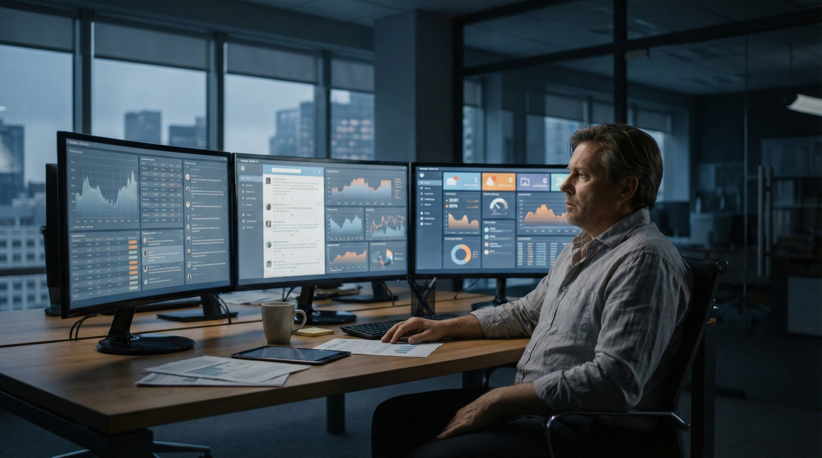 online marketing in Jordan showing businesses competing for attention and trust in a digital environment