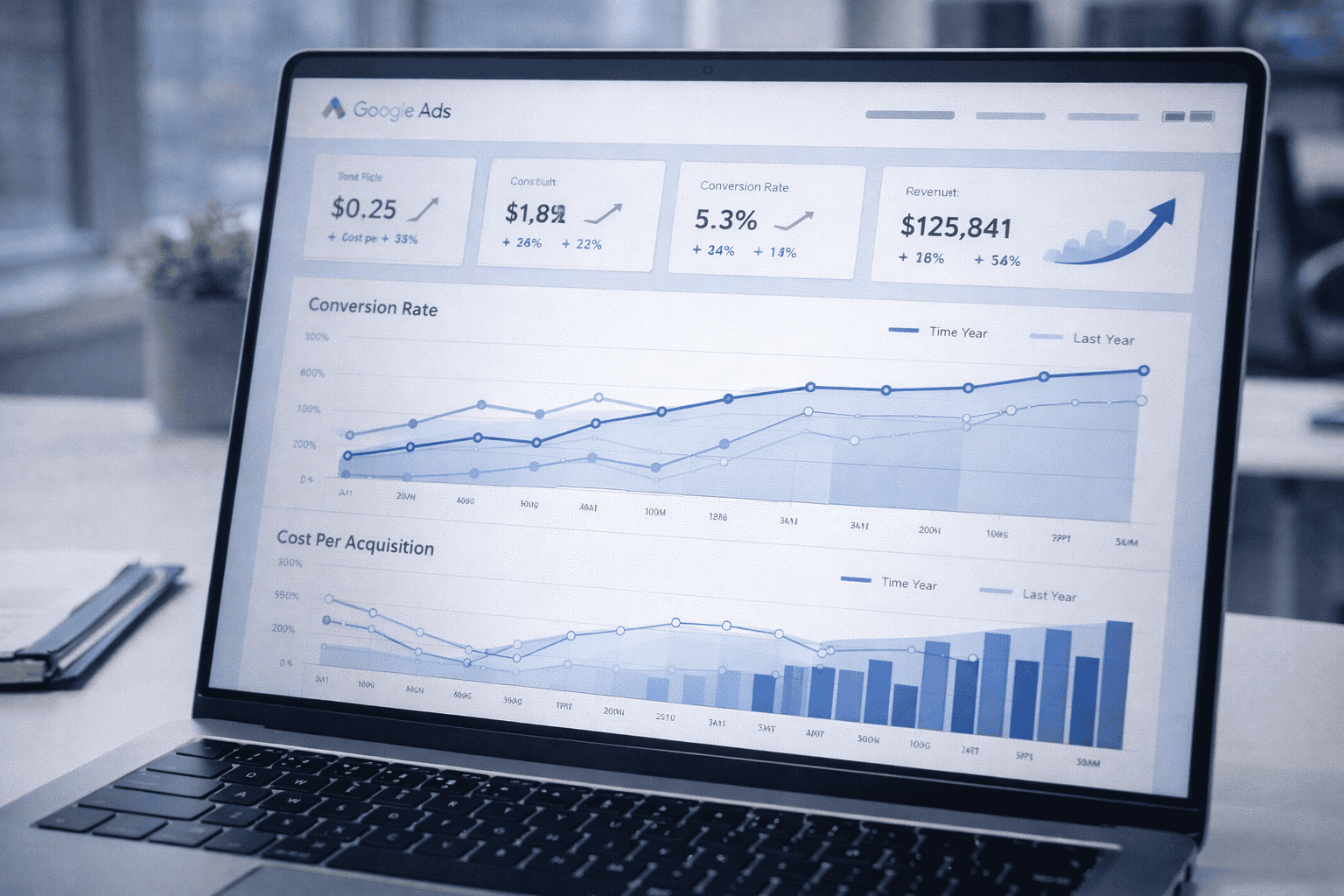 تحليل بيانات إدارة حملات Google Ads في الأردن