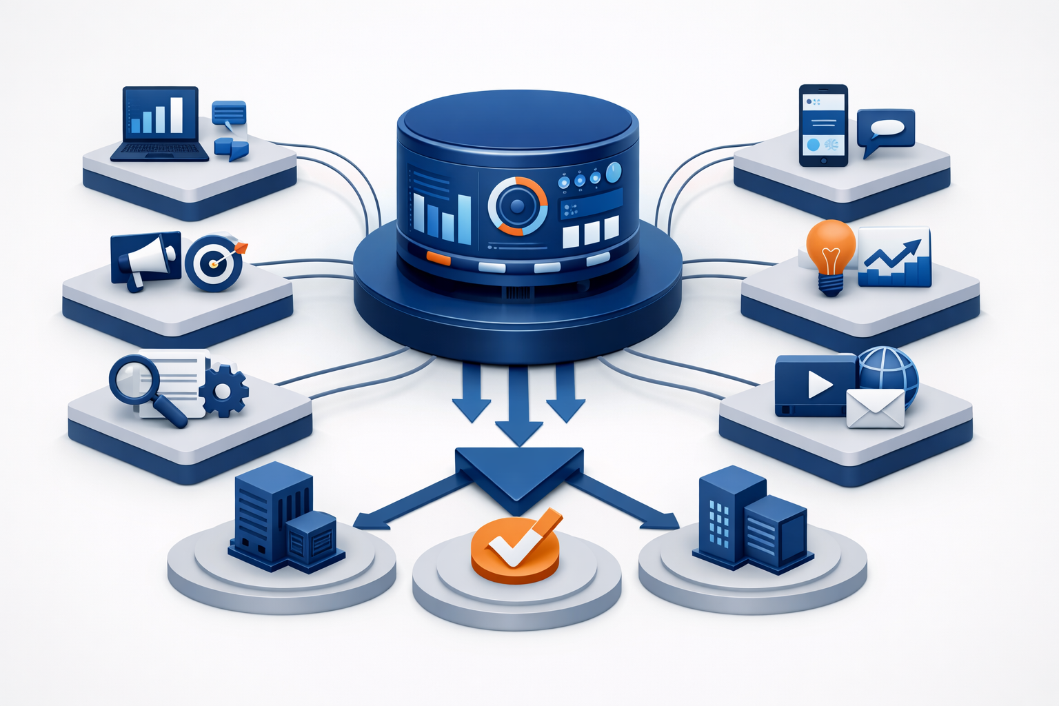 business decision process when selecting marketing companies in Amman