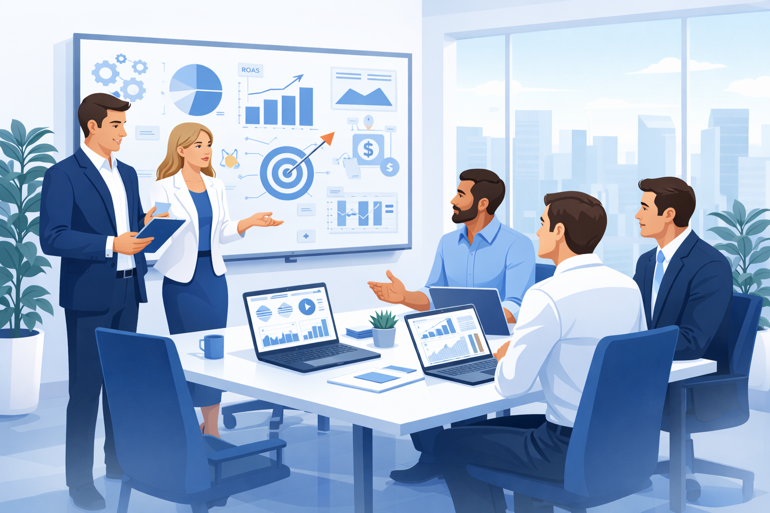 Marketing agency delivering integrated marketing services for companies