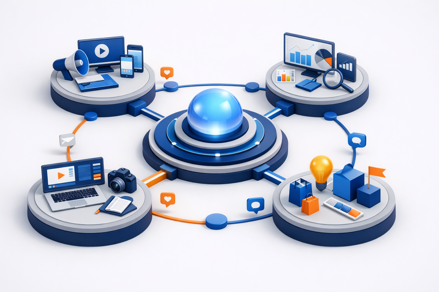 full service marketing agency strategy system for companies