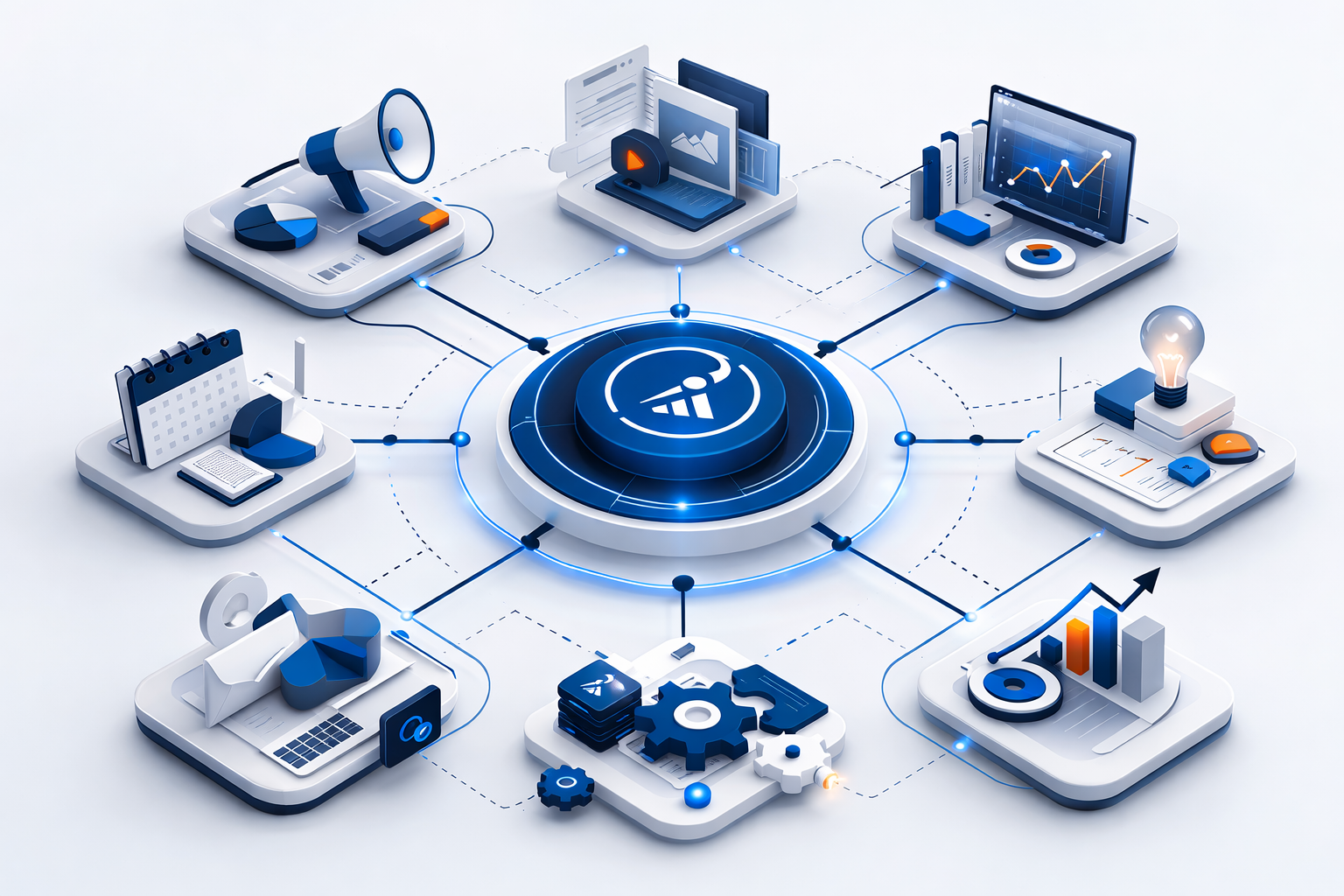إدارة الحملات التسويقية وتحليل الأداء للشركات