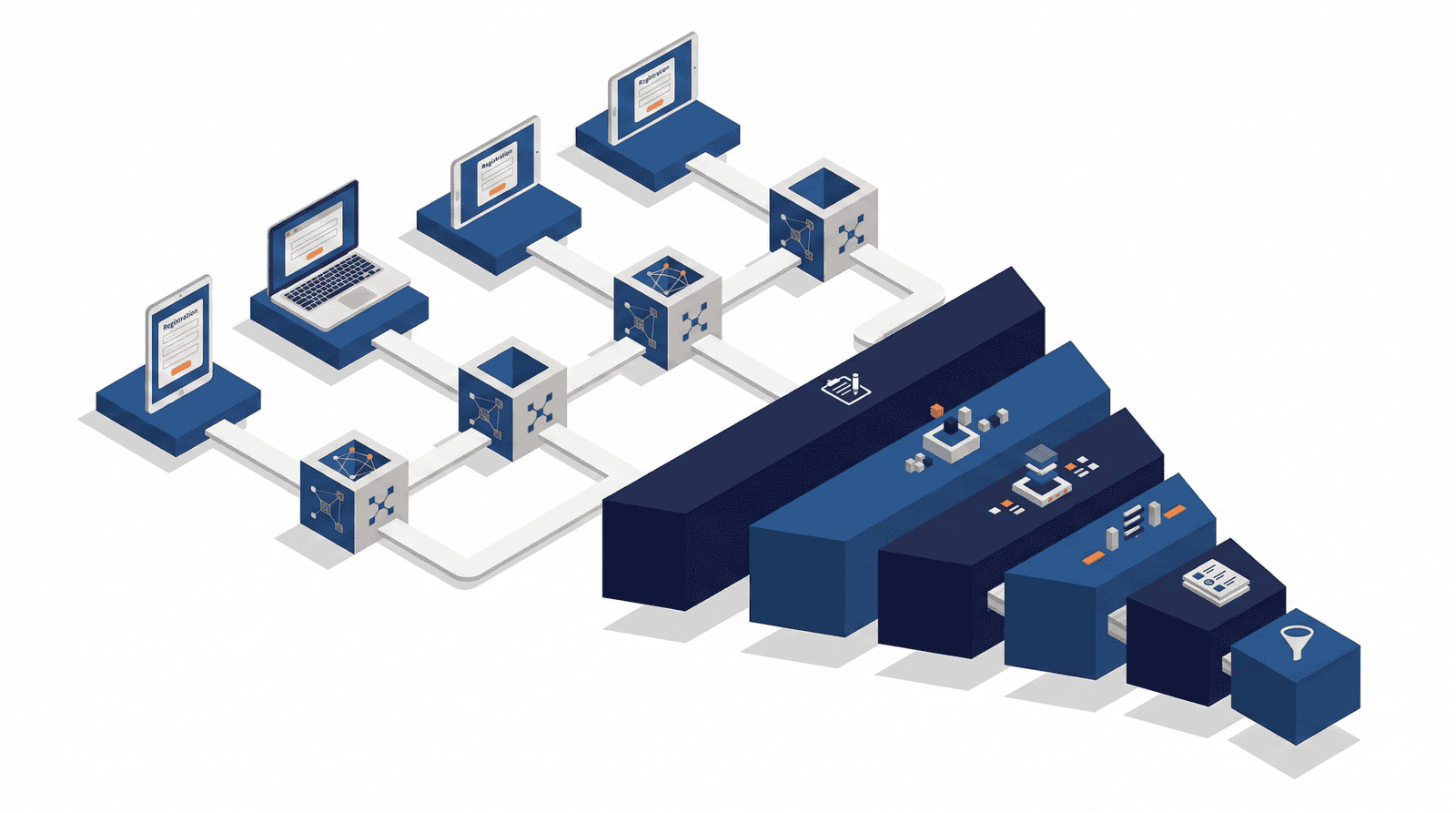 Executive infographic visualizing lead capture system within event marketing in Jordan framework