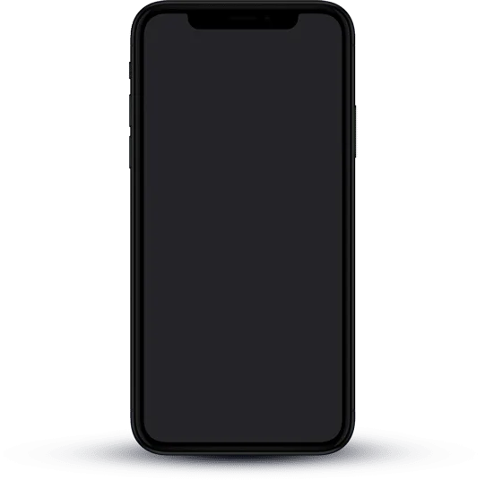 Dot Media tech shot - Black iPhone screen