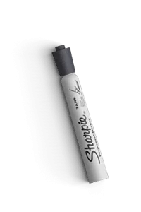 Dot Media office supply - Black marker pen.
